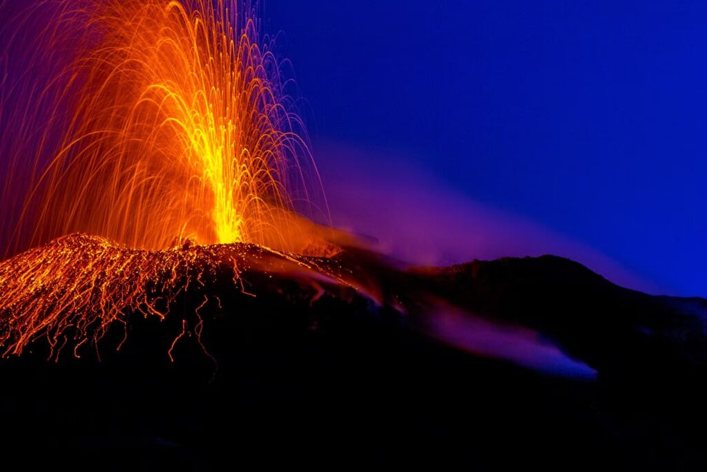 Isole Eolie - Stromboli - Eruzione